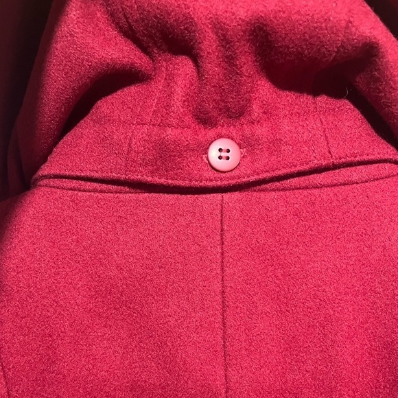 Cranberry red Calvin Klein coat - Picture 5 of 8